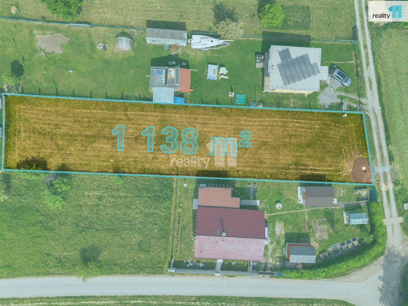 Pronájem stavebního pozemku 1 138 m²
