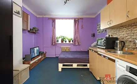 Prodej bytu 1+kk 21 m², Františkovská, Liberec - Liberec III-Jeřáb