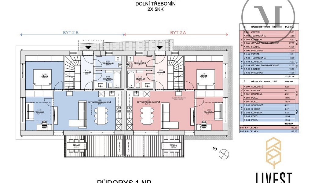 Prodej domu 112 m² s pozemkem 289 m², Dolní Třebonín – náhled fotky 12