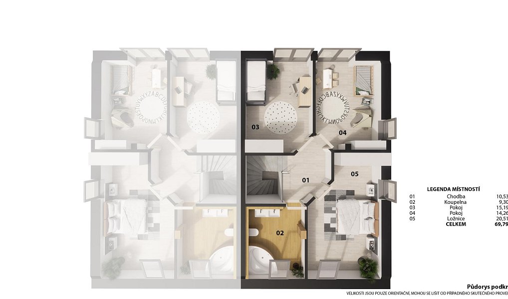Prodej domu 136 m² s pozemkem 428 m², Pardubice – náhled fotky 20