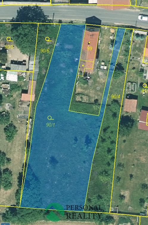 Prodej stavebního pozemku 1 674 m² – fotografie 3