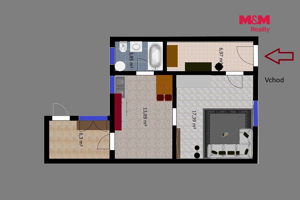 Prodej domu 48 m² s pozemkem 235 m² – fotografie 2