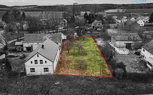 Prodej stavebního pozemku 1 403 m², Olbramov, okres Tachov