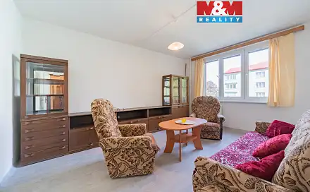 Pronájem bytu 2+1 49 m², Aš, okres Cheb