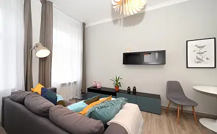 Pronájem bytu 1+1 36 m², Moskevská, Praha 10 - Vršovice