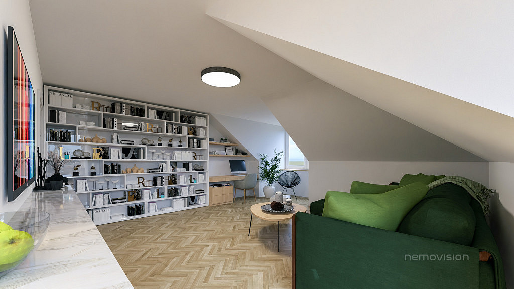 Půdní prostor, 44 m2, brno černá pole, ul. provazníkova — photo 4