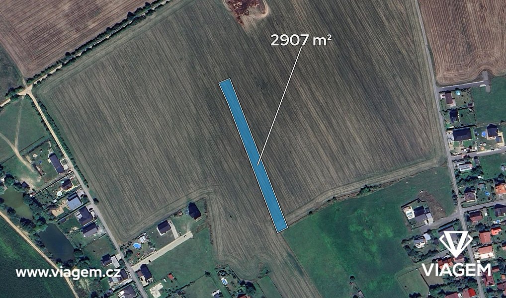 Prodej pole 2 180 m², Skuhrov – náhled fotky 2