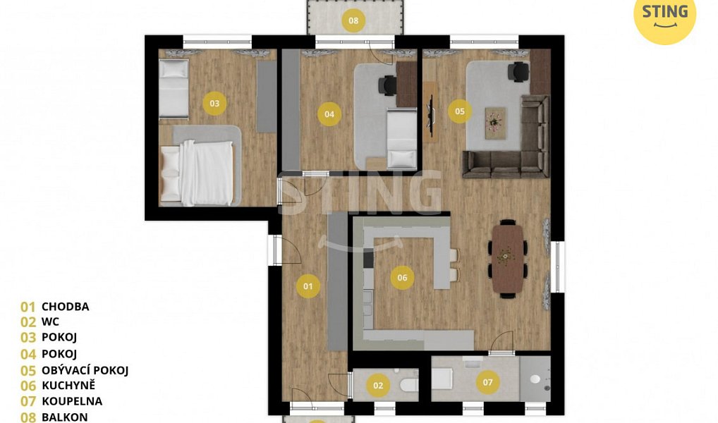 Prodej bytu 3+1 95 m², Rychnov nad Kněžnou – náhled fotky 11