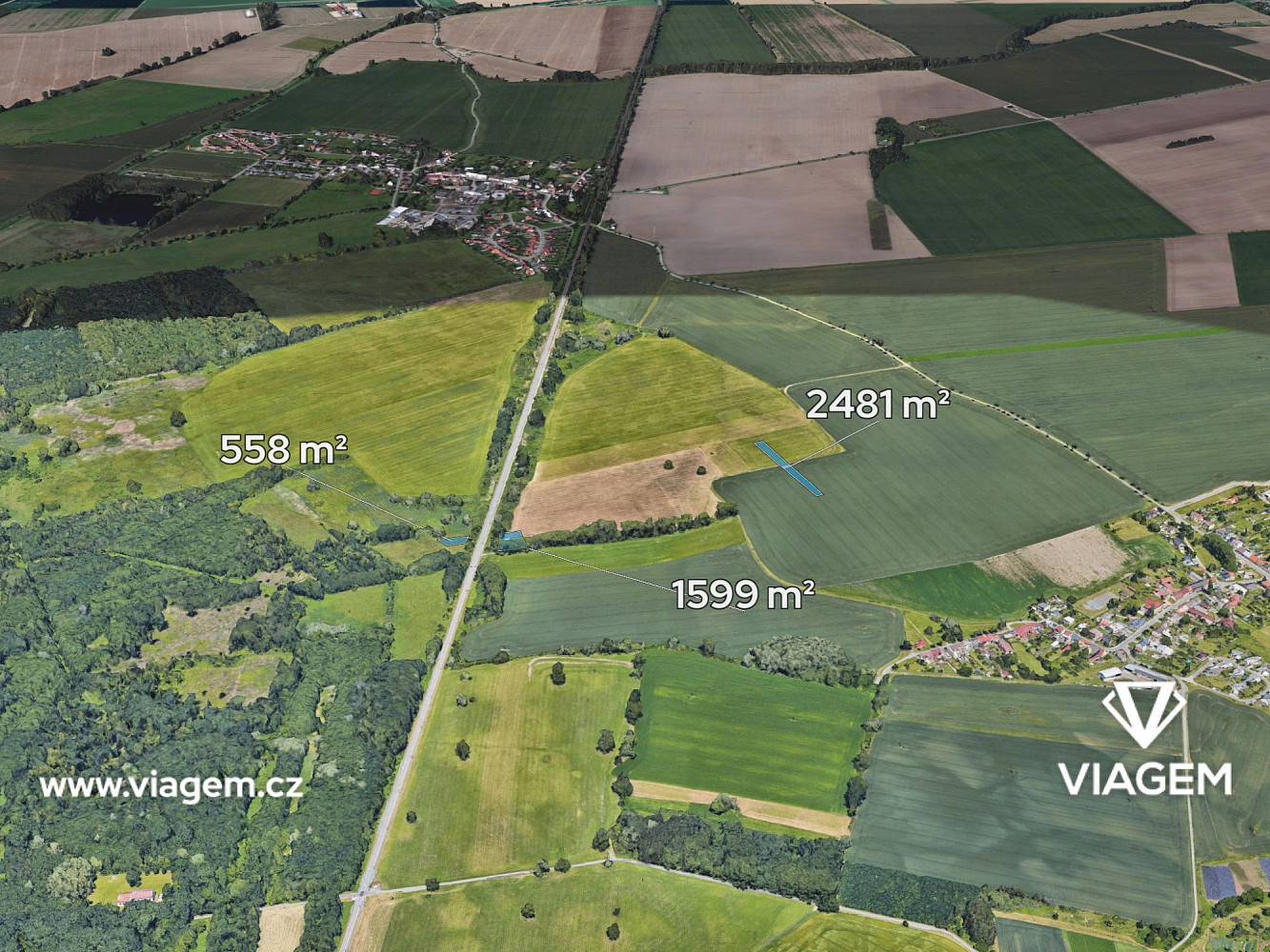Prodej pole 567 m²