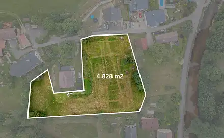 Prodej stavebního pozemku 4 828 m², Raspenava, okres Liberec