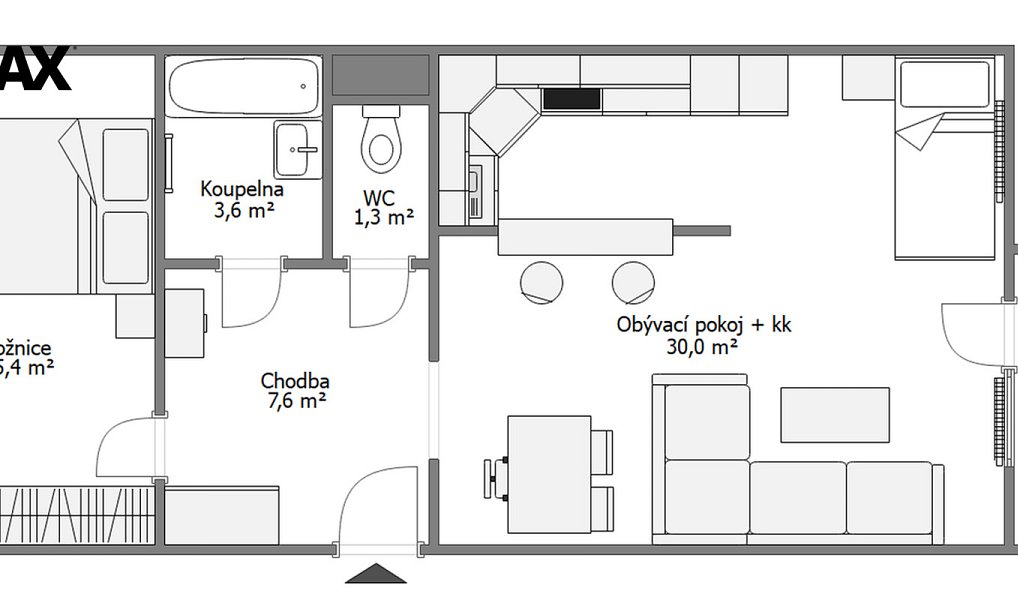 Prodej bytu 2+kk 59 m², Benátky nad Jizerou – náhled fotky 21