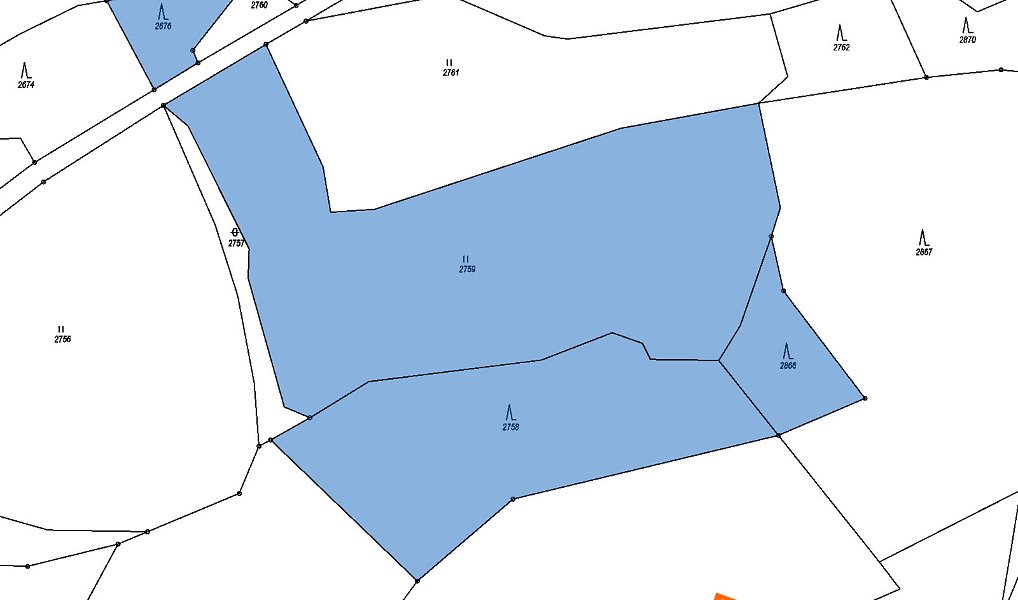 Prodej lesa 6 868 m², Lutonina – náhled fotky 2