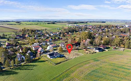 Prodej stavebního pozemku 1 392 m², Sedlnice, okres Nový Jičín