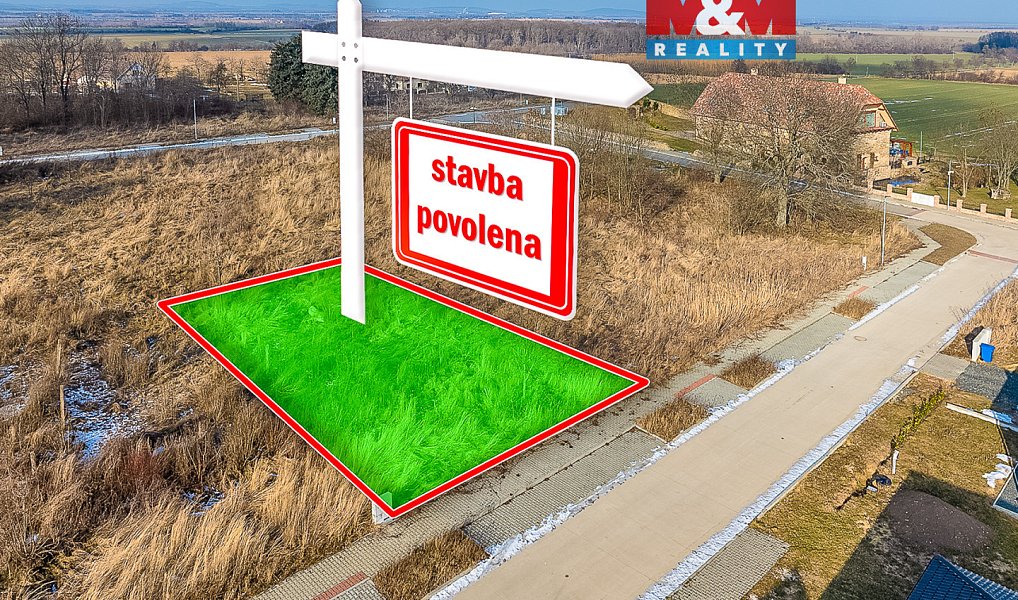 Prodej stavebního pozemku 1 061 m², Žáky – náhled fotky 2