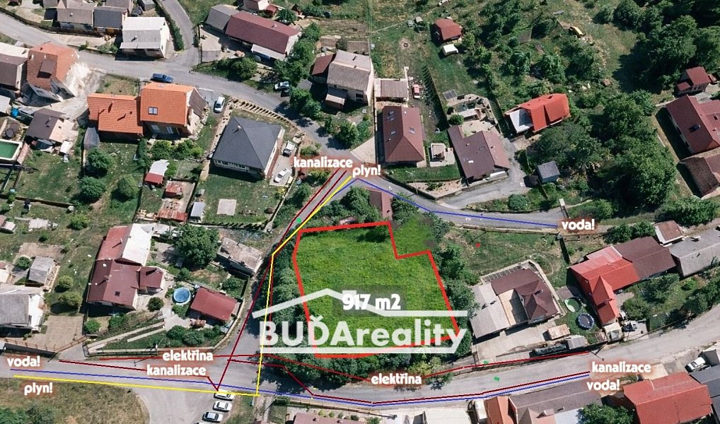 Prodej stavebního pozemku 917 m², Halenkovice – náhled fotky 4