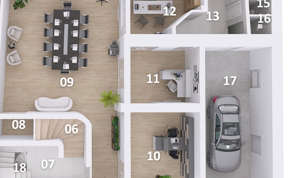 Pronájem kanceláře 124 m², Praha – náhled fotky 6