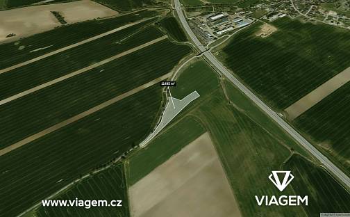 Prodej pole 3 831 m², Veselí nad Lužnicí, okres Tábor