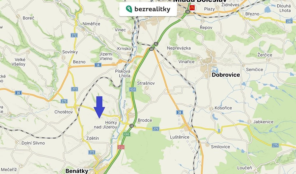 Prodej pole 23 561 m², Horky nad Jizerou – náhled fotky 4