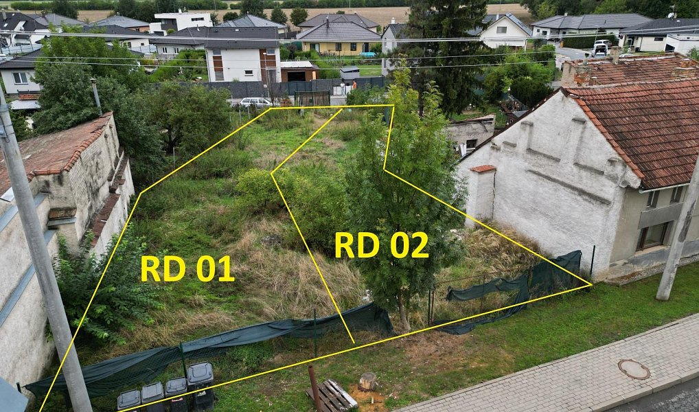 Prodej stavebního pozemku 300 m², Hrubčice – náhled fotky 3