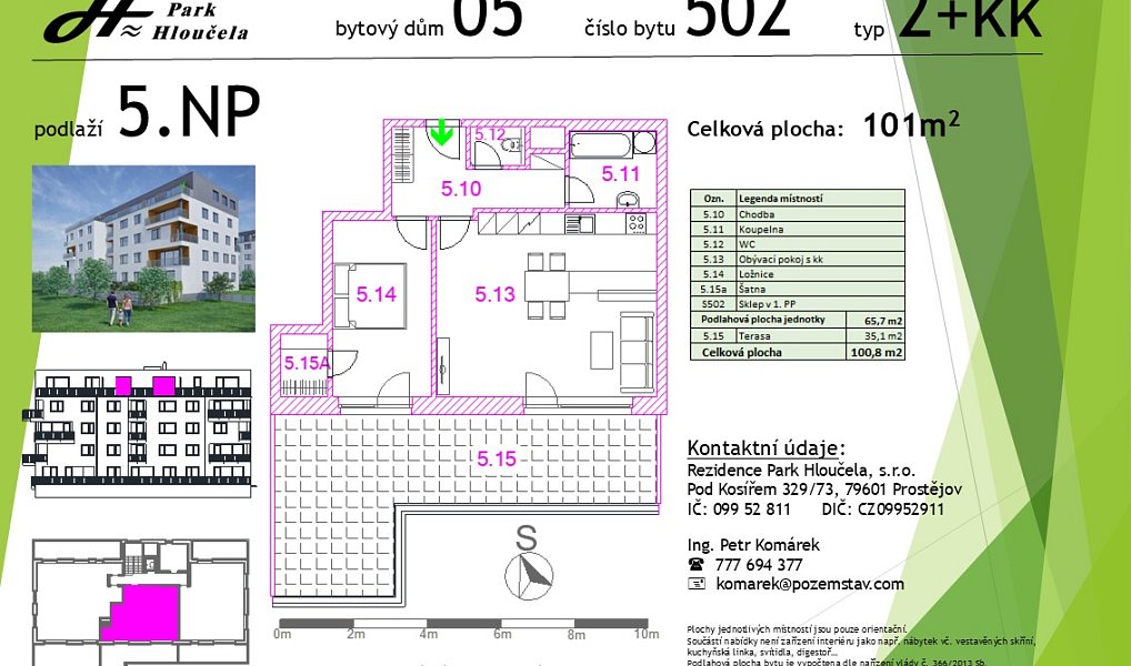 Prodej bytu 2+kk 66 m², Olomouc – náhled fotky 3