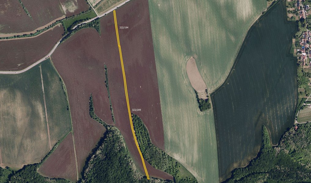Prodej pole 6 586 m², Morkůvky – náhled fotky 3