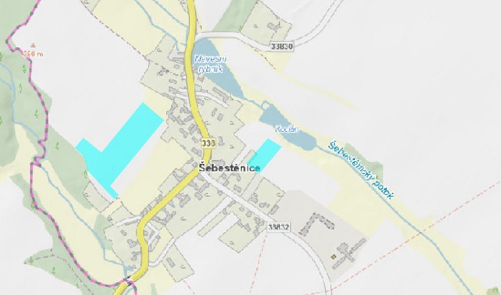 Prodej pole 26 495 m², Šebestěnice – náhled fotky 3