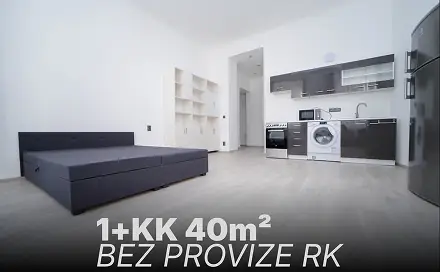 Pronájem bytu 1+kk 40 m²