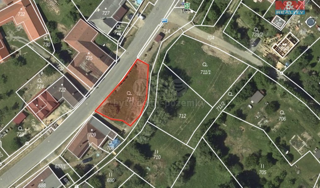 Prodej stavebního pozemku 410 m², Skřípov – náhled fotky 8