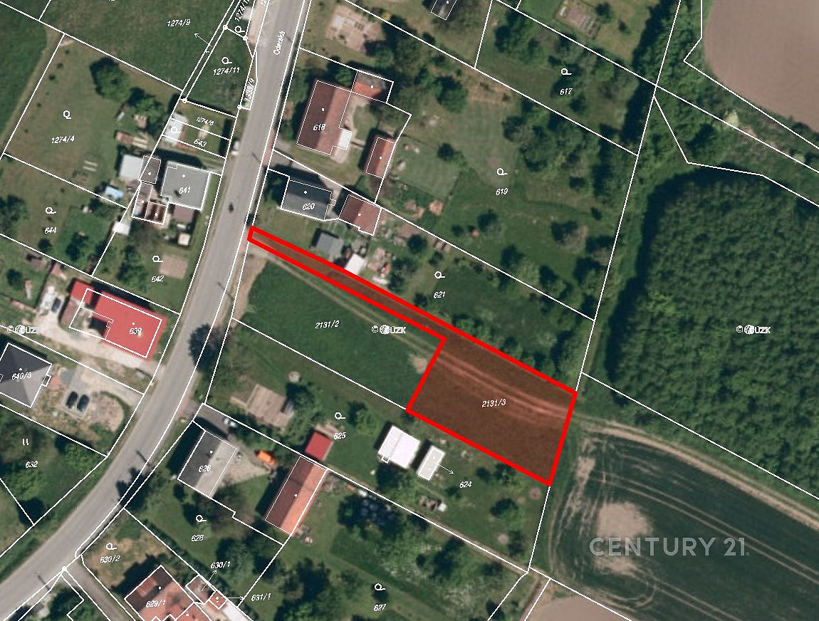 Prodej stavebního pozemku 1 260 m² – fotografie 3