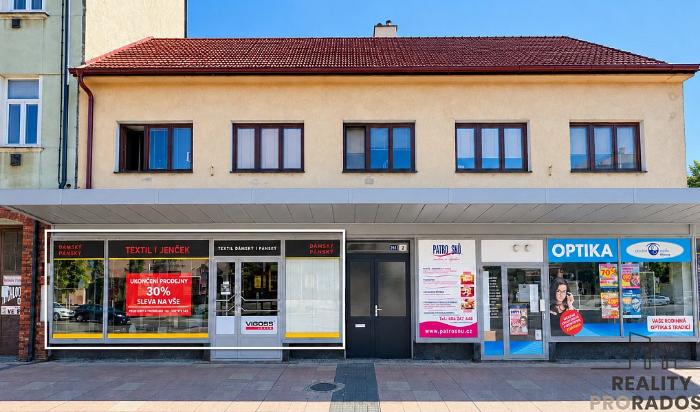 Pronájem komerčního prostoru, 121 m², Hodonín