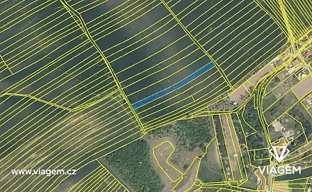 Prodej pole 207 m², Traplice, okres Uherské Hradiště