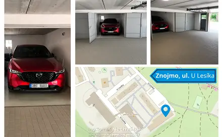 Prodej garáže, kam se vejde i menší SUV, U Lesíka, Znojmo