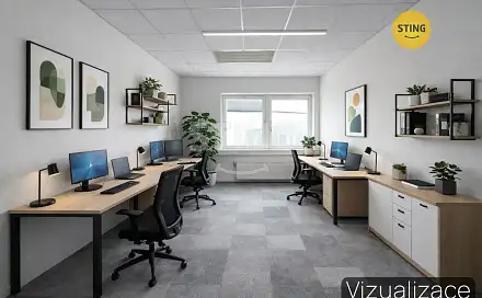 Pronájem kanceláře 18 m², S. K. Neumanna, Pardubice - Zelené Předměstí