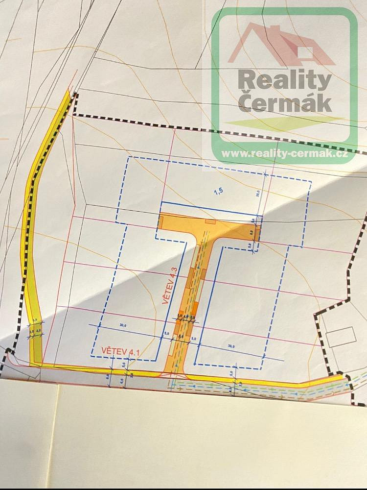 Stavební pozemek cca. 1000 m² - Valcha u Domažlic – pohled 2