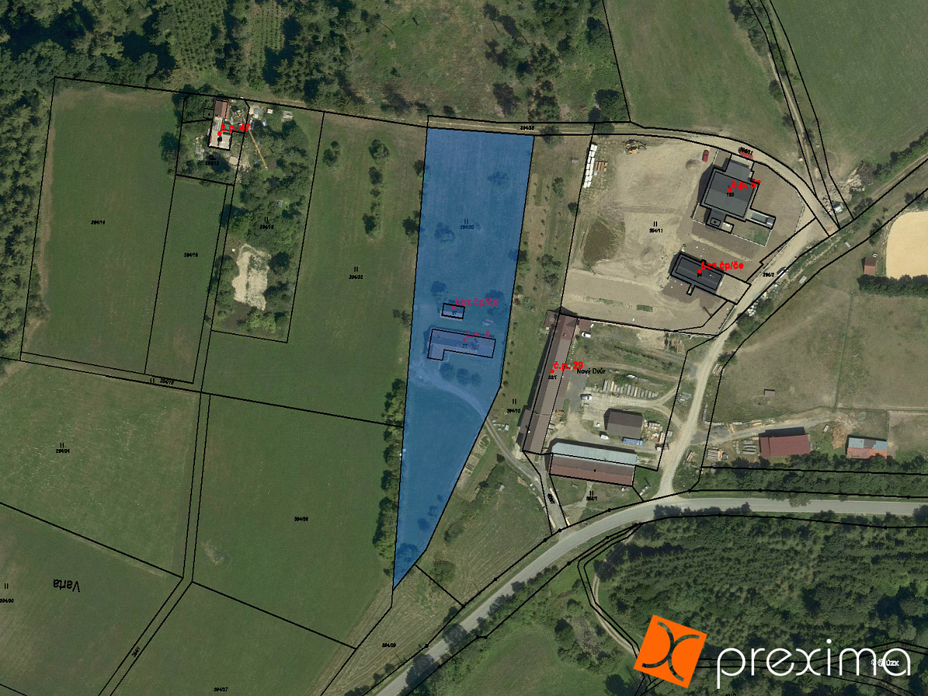 Prodej stavebního pozemku 346 m²