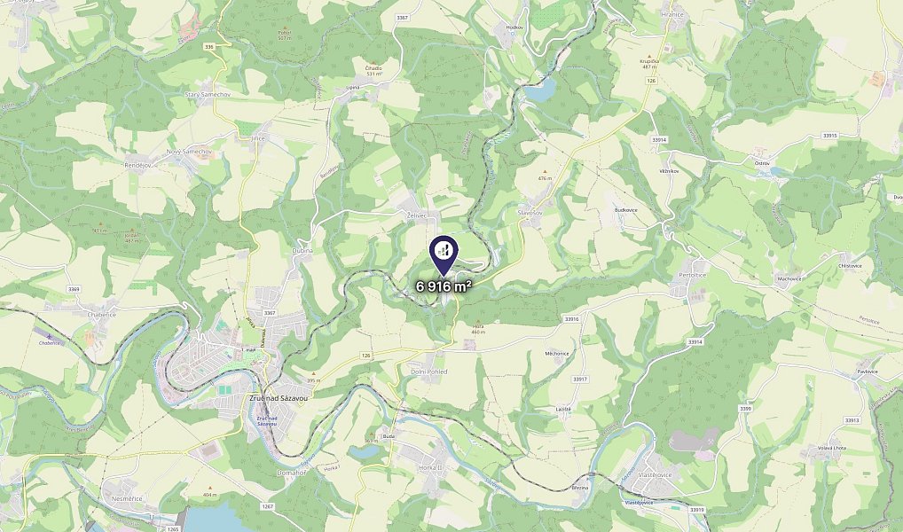 Prodej louky 6 916 m², Slavošov – náhled fotky 3