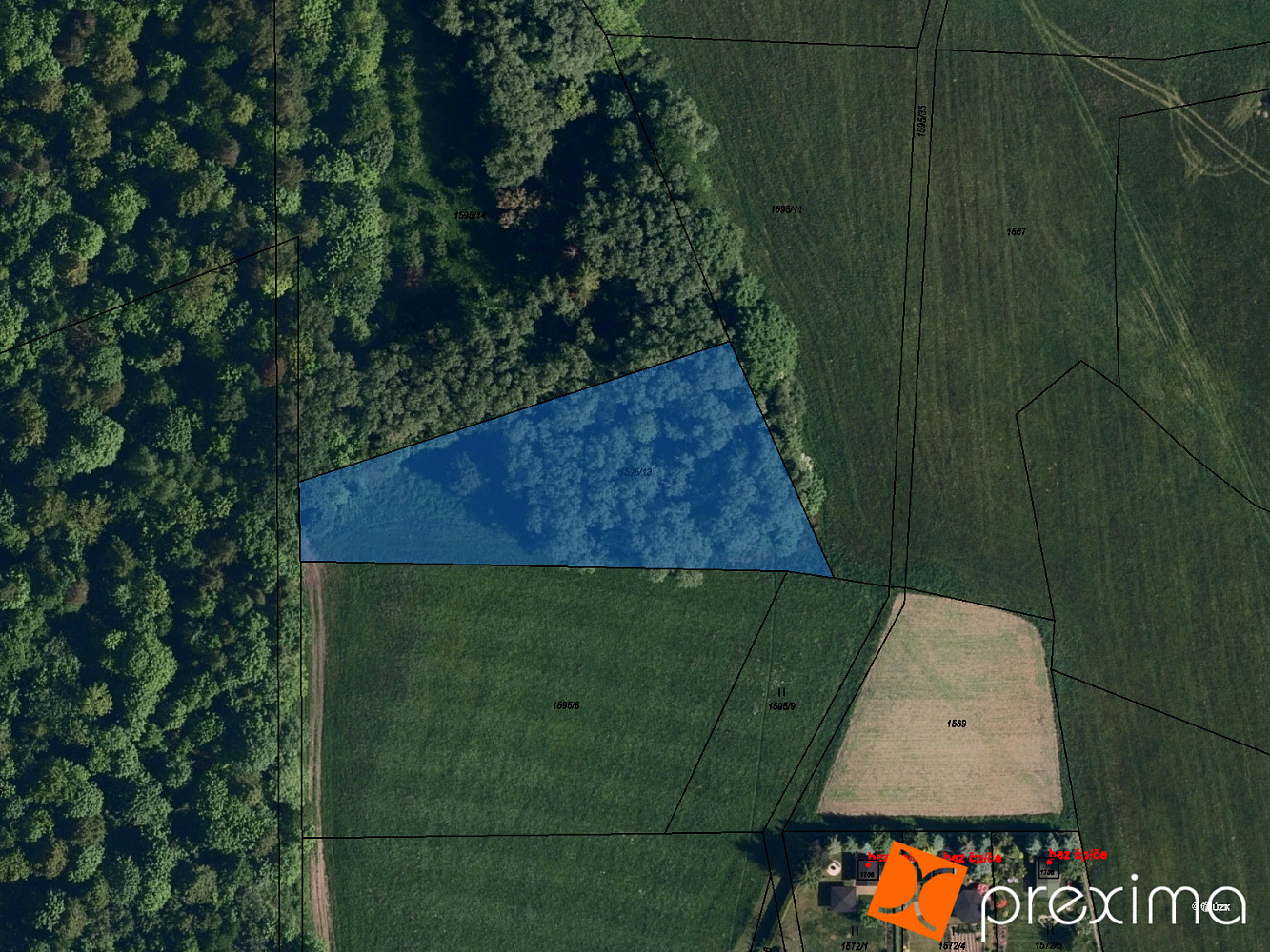 Prodej pole 3 308 m²