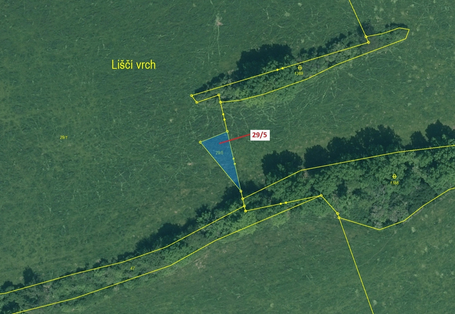 Dražba pole 190 m² — photo 2
