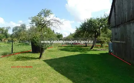 Prodej zahrady 342 m², Bačalky, okres Jičín