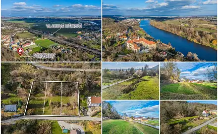 Prodej stavebního pozemku 691 m², Pod strání, Nelahozeves, okres Mělník