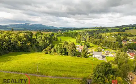 Prodej stavebního pozemku 1 001 m², Nová Ves, okres Liberec