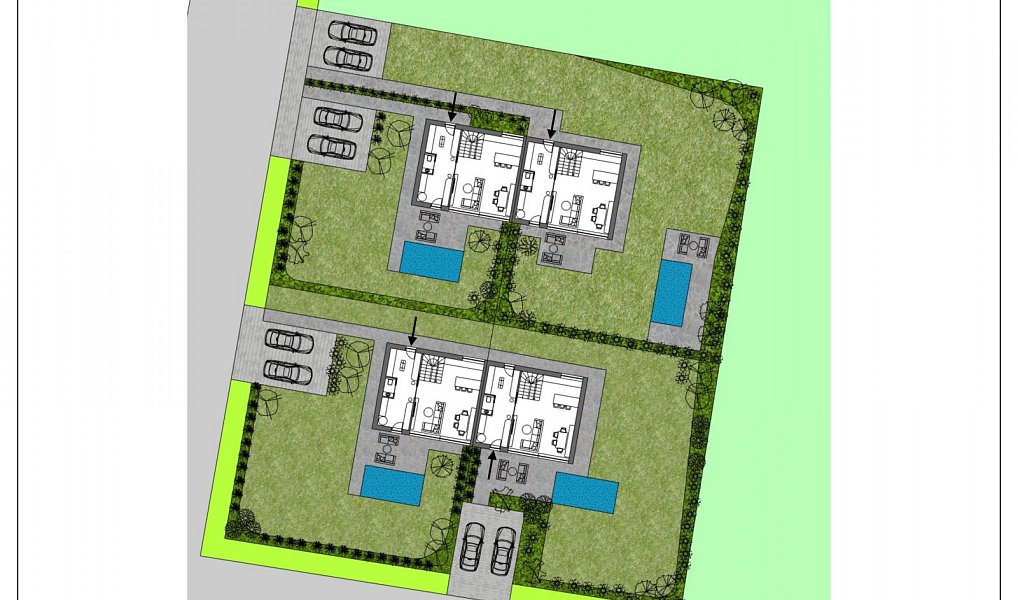 Prodej stavebního pozemku 2 200 m², Velký Osek – náhled fotky 3