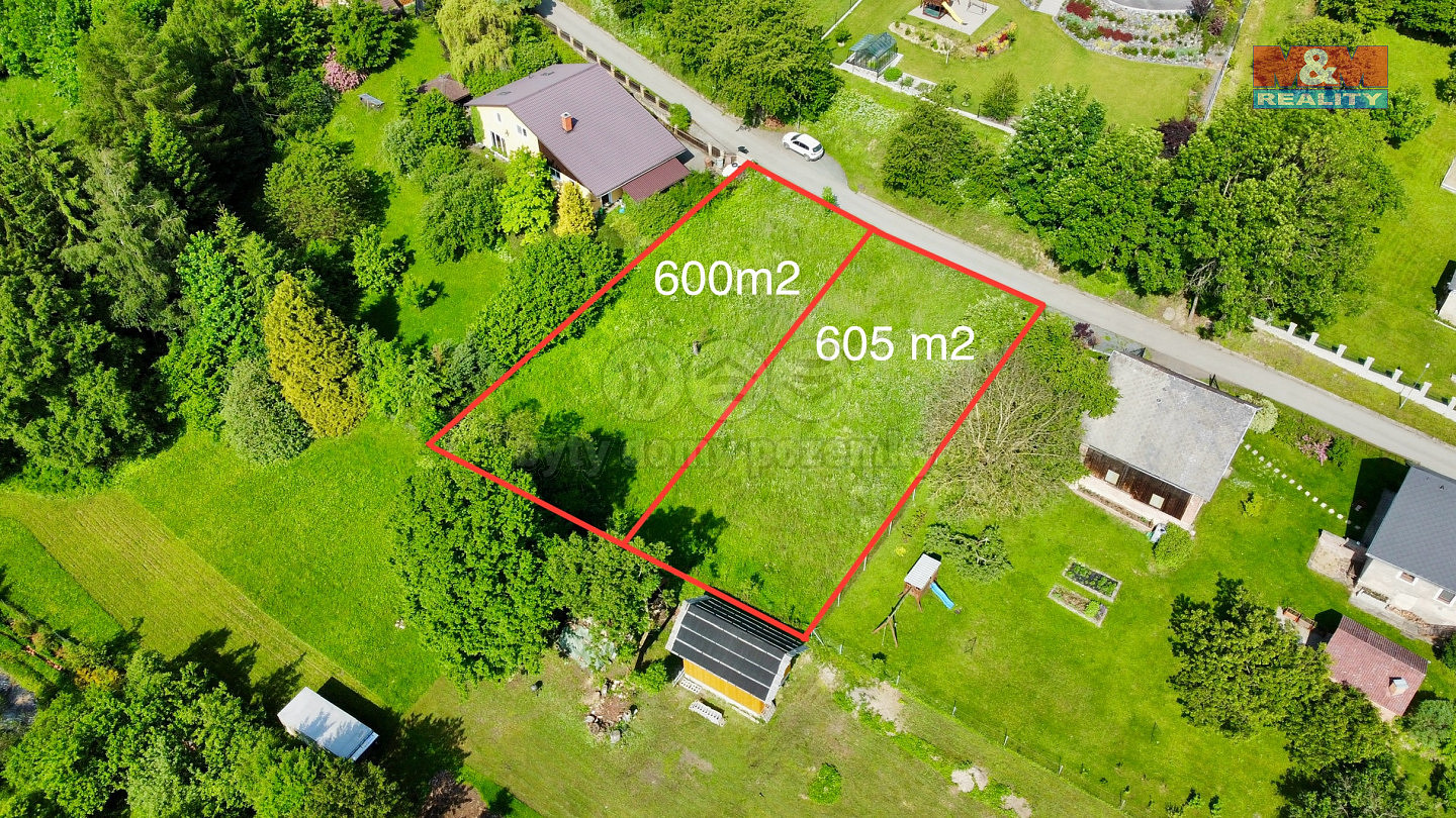 Prodej stavebního pozemku 605 m² – fotografie 3