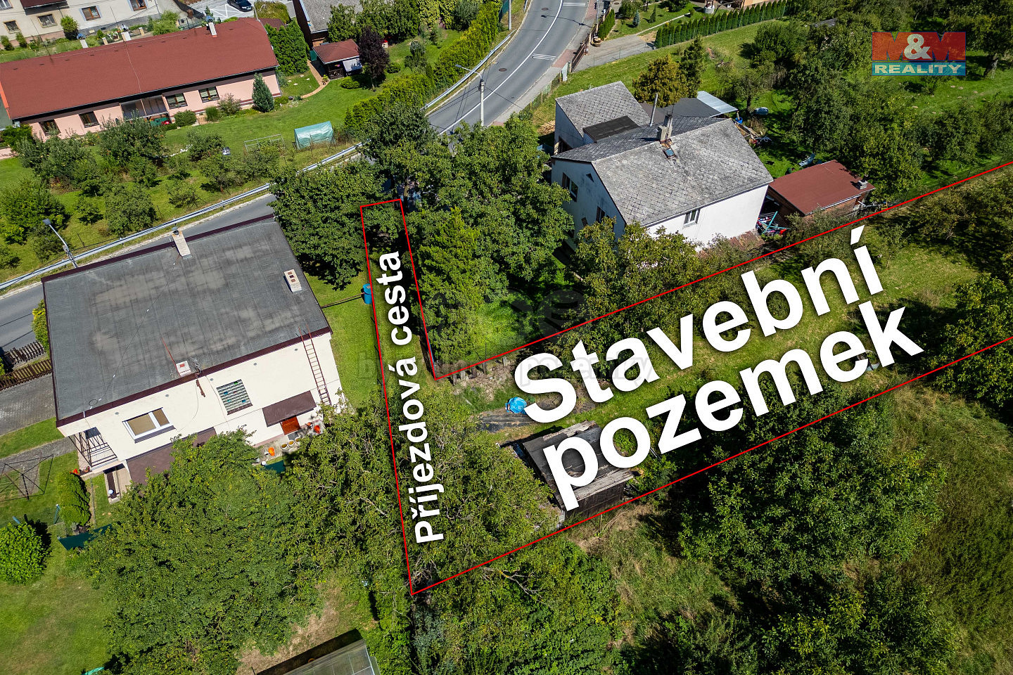 Prodej stavebního pozemku 1 174 m², Ostrava