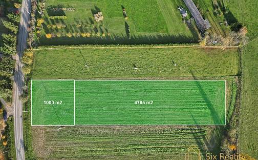 Prodej stavebního pozemku 1 000 m², Panoší Újezd, okres Rakovník