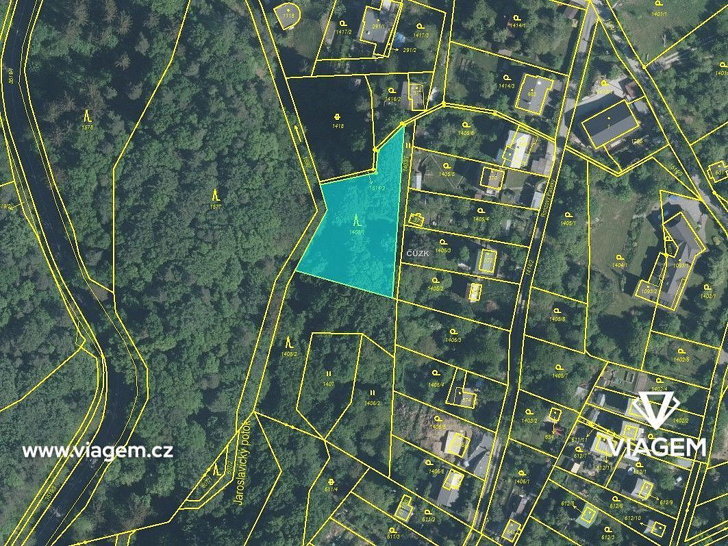 Prodej zahrady 2 386 m² – pohled 4