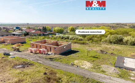 Prodej stavebního pozemku 836 m², Hrušovany, okres Chomutov