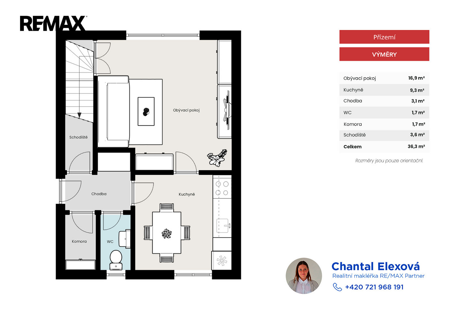 Prodej domu 100 m² s pozemkem 412 m² – pohled 3