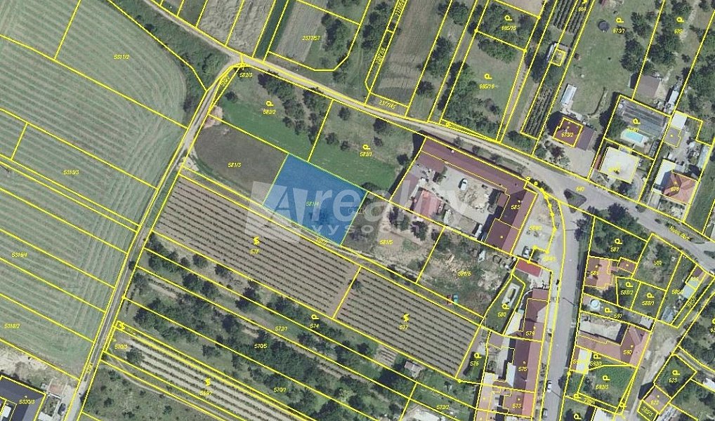 Prodej stavebního pozemku 934 m², Miroslav – náhled fotky 2