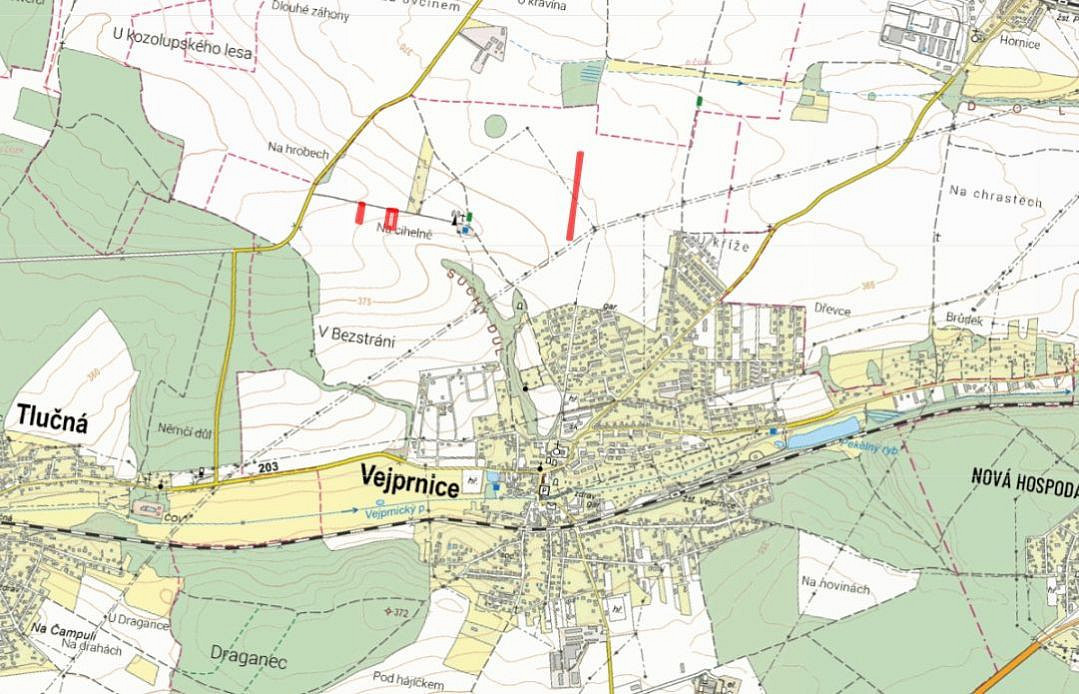 Prodej pole 7 399 m² – fotografie 3